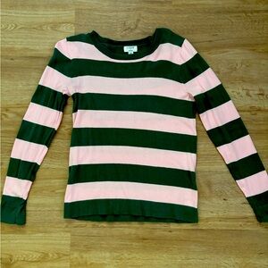 J Crew XS Striped Teddie sweater